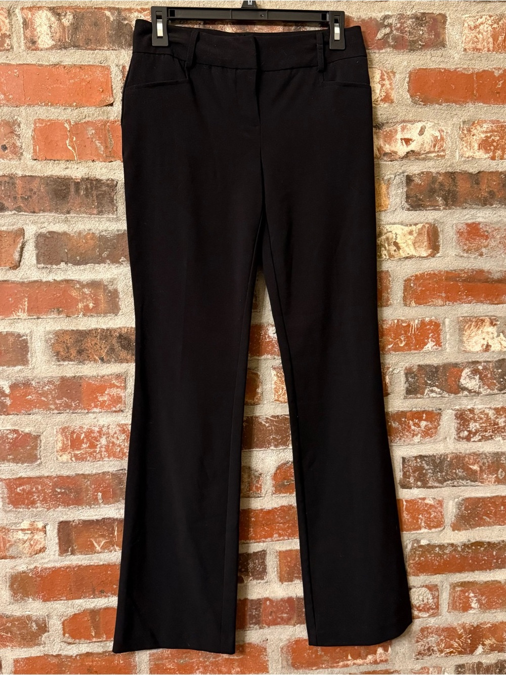 by & by Black Bootcut Dress Trousers